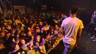 Kid Cudi and Dot Da Genius of WZRD rage with the cast of Project X