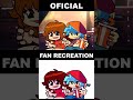 FNF Mobile Launch Trailer OFICIAL VS FAN RECREATION FNF UPDATE Shorts 