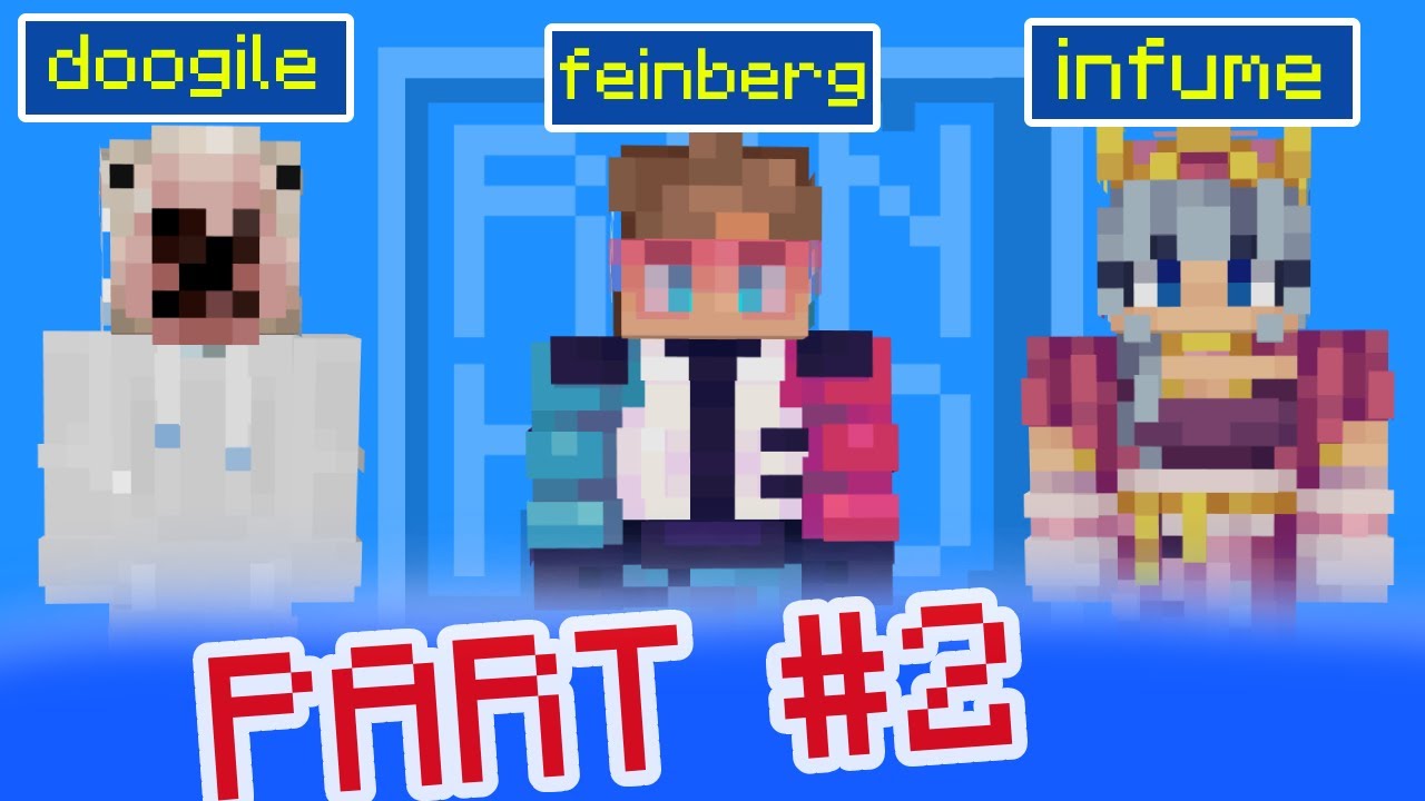 Who can win ?? Feinberg _ Infume _ Doogile Speedrunning Minecraft