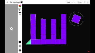 Tile Farm Demo:  Making the Zia symbol using the Tile Farm.