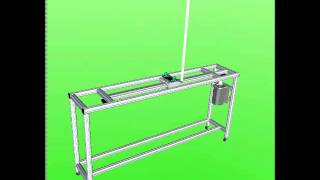 The swing of an inverted pendulum