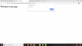 JavaScript Tutorial - 12 Javascript Event DocumentORWindow events