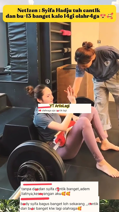 Net1zen: Syifa Hadju is so beautiful and she is so beautiful when she goes to work 😍🥰 #short #syi...