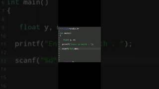 #65 | How to Write C Program | Basic c language Exercise66  #shorts #coding