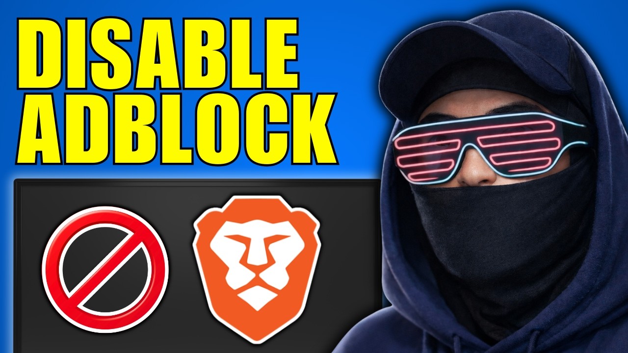 How To Disable Adblock in Brave Browser (2026) - YouTube