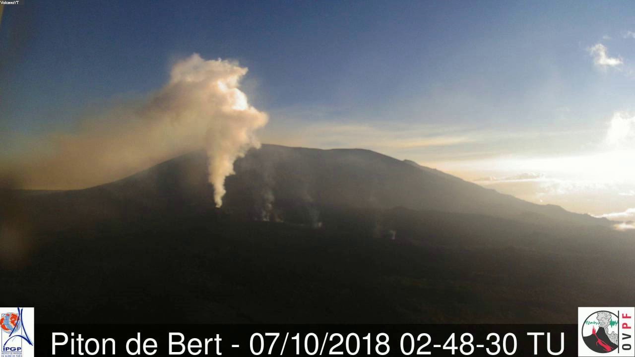 Webcam Piton De La Fournaise En Direct