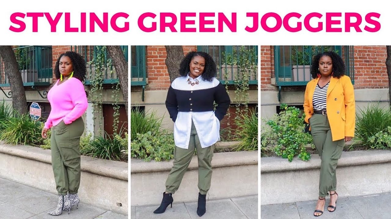 TEN WAYS TO WEAR GREEN JOGGERS 