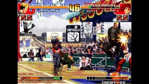 2 Combos de Yamazaki KOF 97