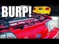LET'S BURP A FOXBODY! / HOW TO DRAIN, CHANGE AND BURP YOUR FOX!