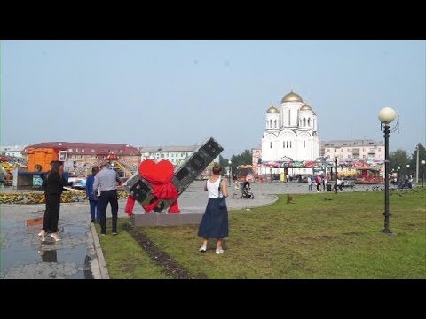 Накануне состоялось открытие арт-объекта «Я люблю Серов»