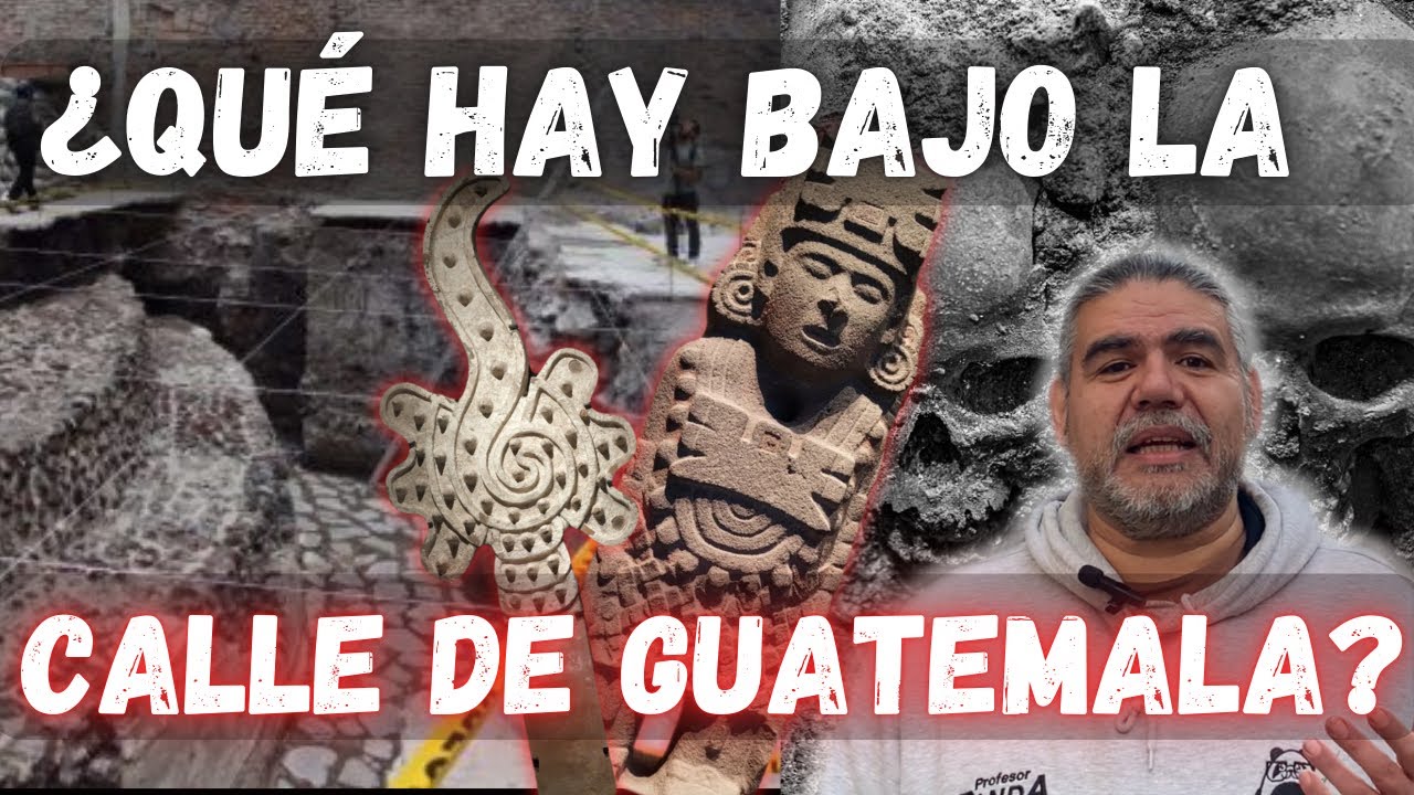 LA ARQUEOLOGÍA SECRETA DE LA CALLE DE GUATEMALA CON EL PROFESOR PANDA