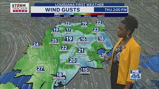 Thursday Morning Forecast: Breezy Thursday; Passing Showers