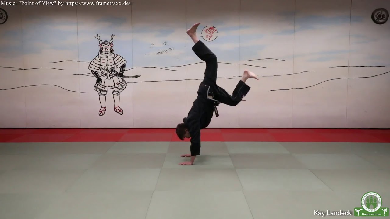 JuJutsu Vorübung für den Freier Fall