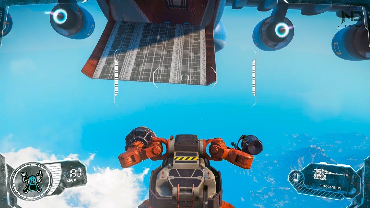 just cause 3 ไทย New Update Just Cause 3 - Thử Thả Bộ Giáp Người Máy Ở Độ Cao 1000m