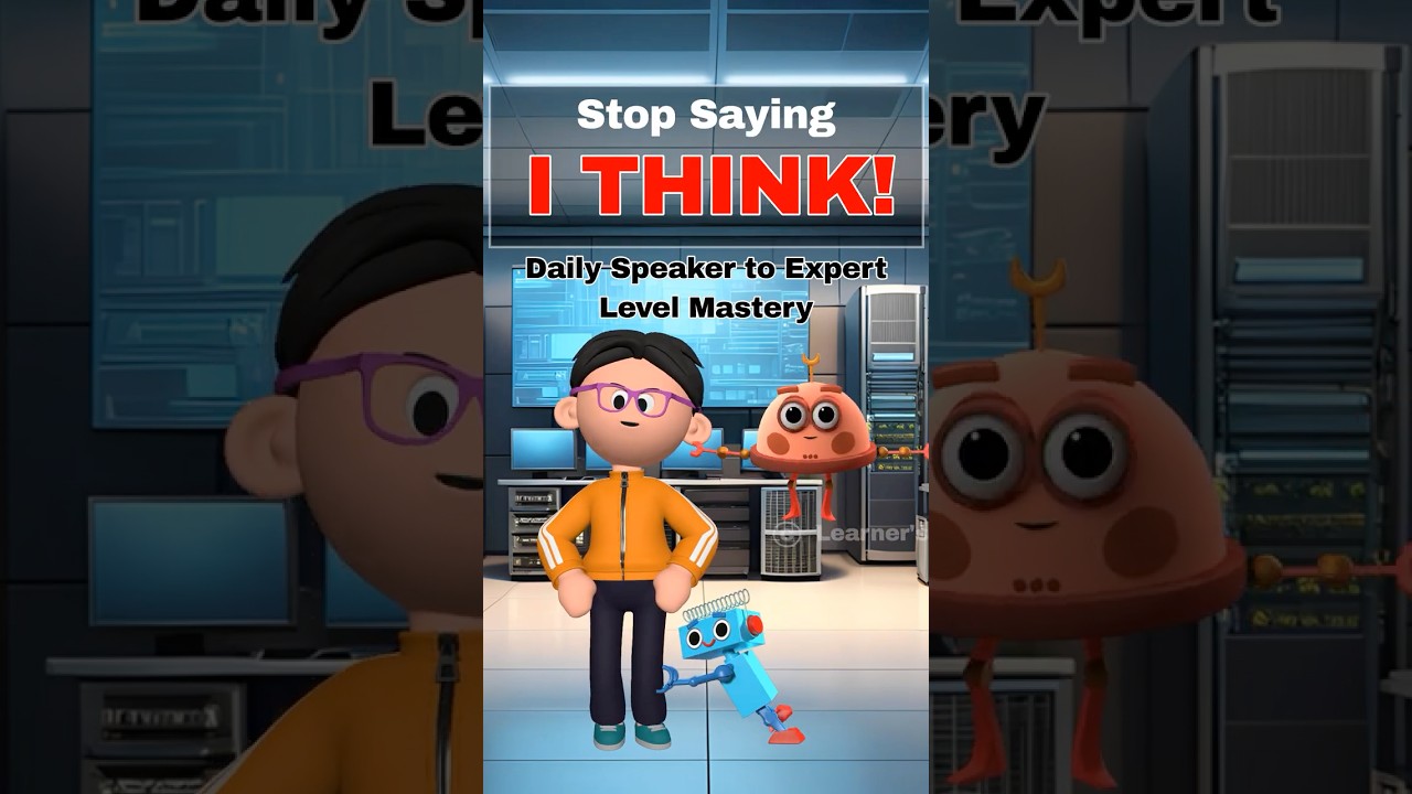 Stop Saying “I Think” | Sound Smarter in English 