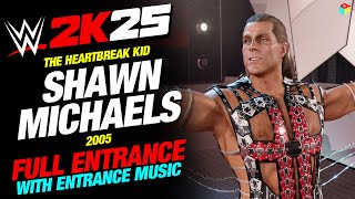 SHAWN MICHAELS 05 WWE 2K25 ENTRANCE - #WWE2K25 SHAWN MICHAELS 05 ENTRANCE THEME