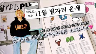 [타로/종합운] 타로로 보는 11월 별자리 운세