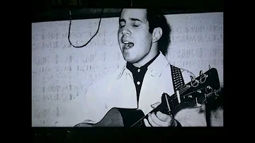 Paul Simon -  Kathy's Song - BBC -  Five To Ten Series  - 1965