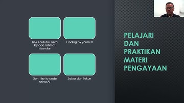 Video sapaan pertemuan 2 Struktur Data by Ade Rahmat Iskandar