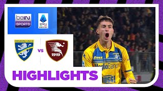 Frosinone 3-0 Salernitana | Serie A 23/24 Match Highlights
