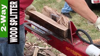 SPLIT-FIRE WOOD SPLITTER REVIEW- 2WAY SPLITTER