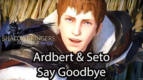 Ardbert & Seto Say Goodbye [Shadowbringers 5.3]