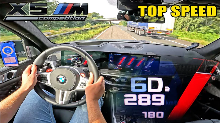 2026 BMW X5M Competition is FAST! on the UNLIMITED AUTOBAHN