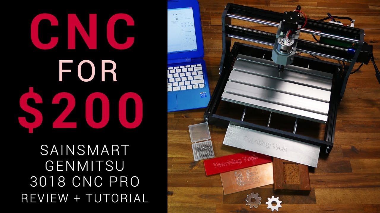 Cnc Router For 200 Sainsmart Genmitsu 3018 Pro Review And