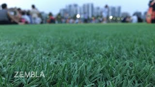 What happens to plastic and polluting artificial turf?
