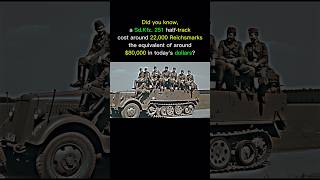 German Half-Track Vehicle in World War II | Cost and History