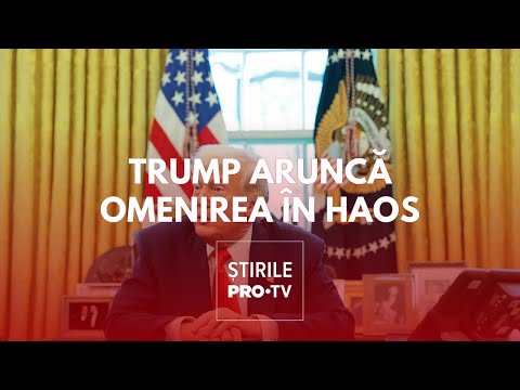 Trump aruncă omenirea