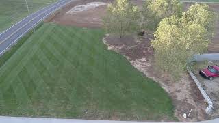 Project 132,000 sqft of tall fescue getting ready for grass seed 9/25/17