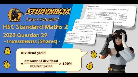 HSC Maths Standard 2020 Question 29 - StudyNinja