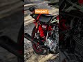 Honda 125cc 2026 black and red colour modified lush condition