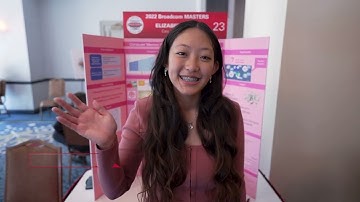 Elizabeth Shen, winner of the Marconi/Samueli Award for Innovation (Broadcom MASTERS 2022)