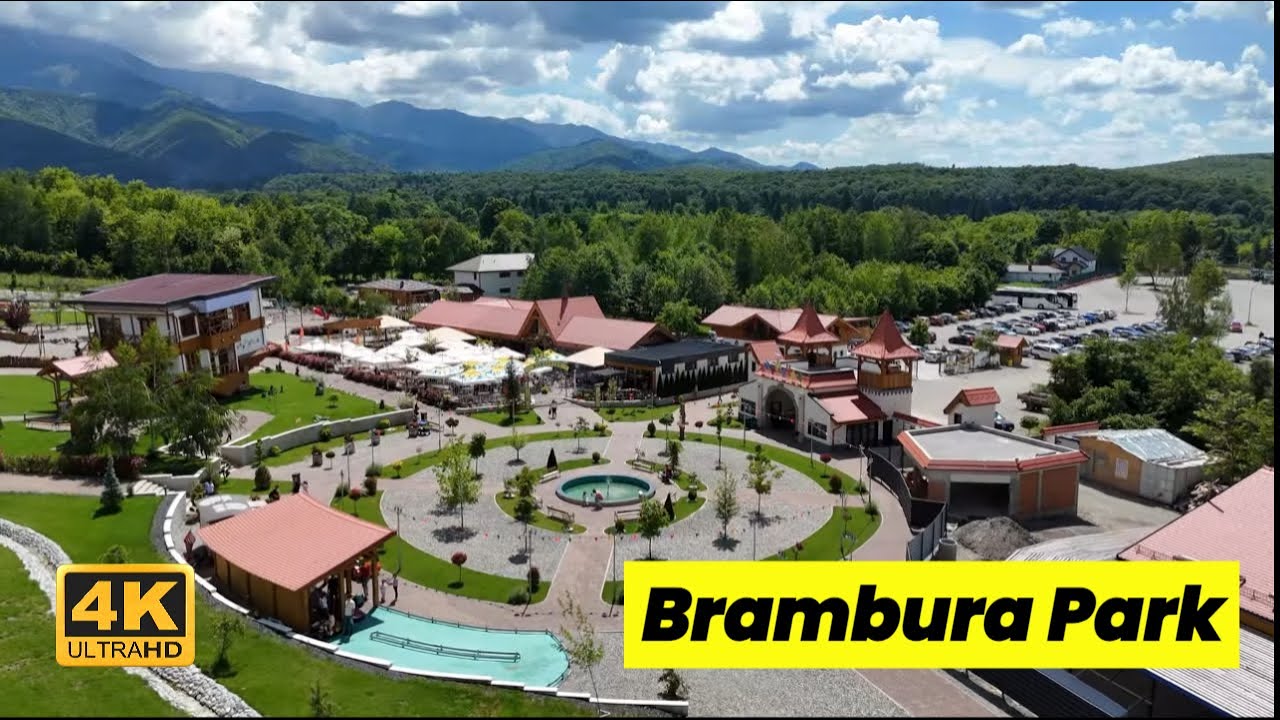 Brambura Park in 4K | Breathtaking Drone Tour of Romania's Mountain Sanctuary