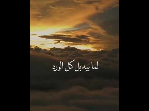 لما تبطل تشرق شمس مع الكلمات حالة