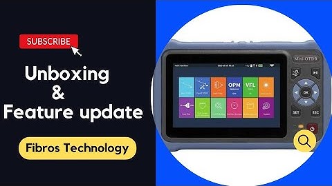 Mini OTDR unboxing and feature update  #fiber #otdr  #tranding #shorts #viralvideo