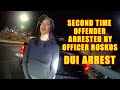 Impaired Woman is in Denial After Completing Field Sobriety Tests