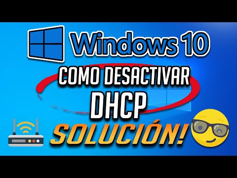 Como Desactivar DHCP en Windows 10