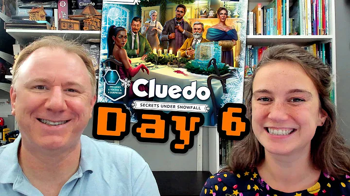 Cluedo/Clue Advent Calendar Day 6 - Secrets Under Snowfall