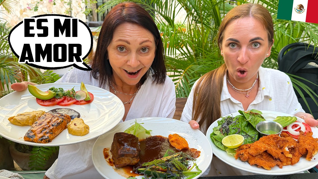 😱 MAMÁ RUSA ESTÁ EN SHOCK al PROBAR MOLE POR PRIMERA VEZ en MÉXICO 🇲🇽