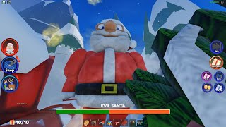 Побег От Злого Санты 🎄 Evil Santa Escape! Christmas Obby!