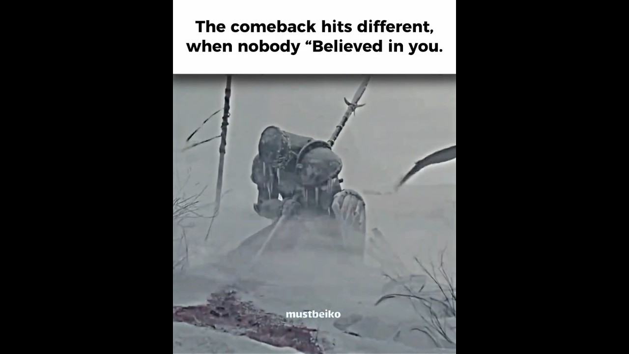 The Comeback Hits Different When Nobody Believed In You🔥 #motivation #mindset #discipline