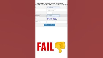 FAIL👎 IN 11TH CLASS COMPARTMENT EXAM 😭😭😭#shorts #exam check your results pin link in description