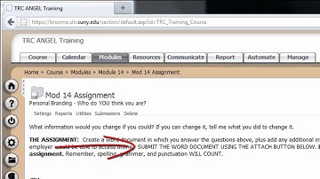 Completing a Drop Box Assignment