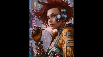 Kylie Jenner - Futuristic cyberpunk AI #kaiber #ai #shorts #aivideo