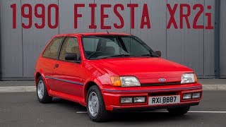 1990 Ford Fiesta XR2i goes for a drive