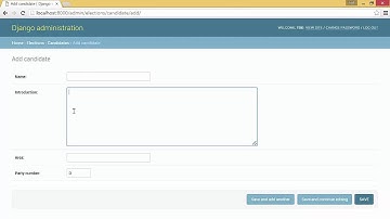 [장고를 활용한 웹사이트 만들기] 장고 어드민