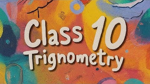 Exercise 8.1 Question 4 | Class 10 Maths Chapter 8 | Trigonometry Solutions